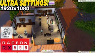 The Sims 4 RX 550  1080p Ultra [upl. by Meensat]