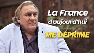 Gérard Depardieu donne son avis sans filtre sur la France et lEurope [upl. by Jacobo546]