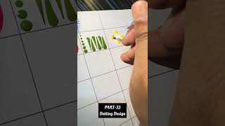 PART33How To Draw Dotting Design dottingtool shorts dottingart [upl. by Lithea]