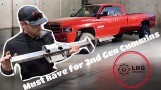 Every 2nd Gen CUMMINS NEEDS THIS No more headache New crossmember [upl. by Ayyidas]