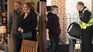 Sarah Nearly Gets Run Over Dylan Caught With Knife  Coronation Street Spoilers Next Week [upl. by Joannes]