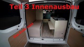 Camper Ausbau Folge 11 Teil 3 Innenausbau Regal Deckel Abdeckungen [upl. by Llenyr]