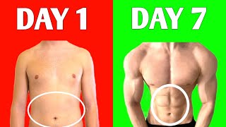 Get Six Pack Abs in only 1 Week  Abs Workout at Home for Beginners [upl. by Alleinad]