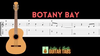 Botany Bay GUITAR TAB [upl. by Jegar]