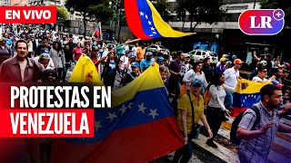 🔴 VENEZUELA HOY últimas noticias de las protestas  EnDirectoLR [upl. by Kizzee]