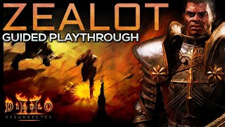 Normal Diablo 2  LETS PLAY ZEAL PALADIN  Guided Playthrough [upl. by Nnyletak856]