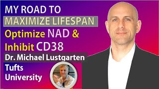 My Road to Maximize Lifespan  Optimize NAD amp Inhibit CD38  Dr Michael Lustgarten  Part V [upl. by Nesilla161]