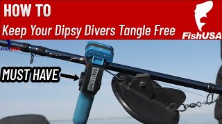 The Tip You NEED To Know For Keeping Your Dipsy Divers Tangle Free [upl. by Aihtenyc428]