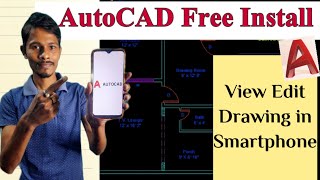 AutoCAD Free Install In Mobile  AutoCAD For Android [upl. by Audette80]