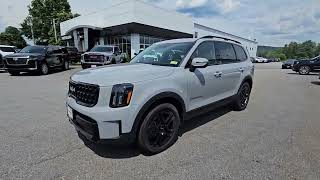 wolf gray Kia Telluride ex x line [upl. by Amaerd]