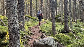 Day 16 Our final journey to Katahdin Antler’s Campsite and our 1st view of Katahdin [upl. by Mal778]