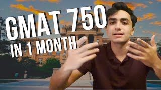 750 on the GMAT in 1 Month with FREE study plan PDF [upl. by Bullard100]