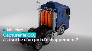 Qaptis invente un filtre à CO2 à la sortie des pots déchappement [upl. by Fiorenza]