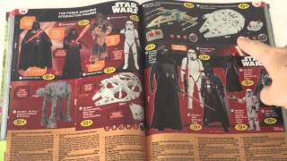 SMYTHS TOYS  CHRISTMAS 2015 CATALOGUE  STAR WARS PAGES [upl. by Madison]