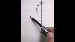 Landscape drawing with pencil [upl. by Ule]