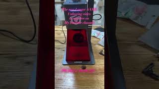 Longer NANO unboxing video live now Use the code PW100 for 10000 off laserengraver laser [upl. by Aeht197]