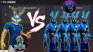 RAISTAR VS 4 BLACK BUNNY LIKE WHITE 444  RAISTAR VS 4 WHITE 444  FULL GAMEPLAY [upl. by Seroled]