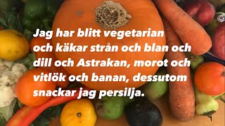 Vegetarianvisan med text  Sång från Trazan och Banarne [upl. by Attwood]