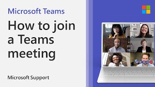 How to join a Microsoft Teams meeting  Microsoft [upl. by Nithsa524]