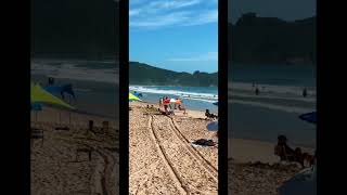 Praia do Mariscal em Bombinhas  SC após o carnaval de 2023 [upl. by Ainesell948]