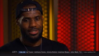 LeBron James Pregame Interview with Rachel Nichols  LIVE 52015 [upl. by Cade]