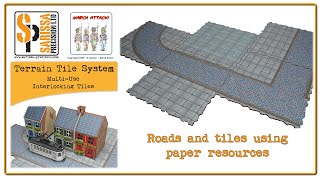 Sarissa Precision Terrain Tile System Guide  Part 2 Roads [upl. by Ylecara]