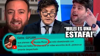 ¿HABRÁ DEBATE Así RESPONDIÓ Agustín Laje cuando fue CONSULTADO por Nicolás Morás [upl. by Chessa]