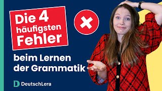 Typische Fehler beim Lernen der deutschen Grammatik I GrammatikWorkshop 12 [upl. by Adah]