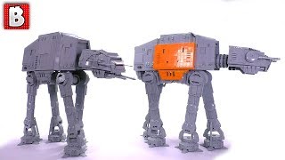 LEGO ATAT and ATACT Minifigure Scale MOC Instructions Available Ultimate Star Wars MOC [upl. by Ahsial]