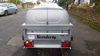 Brenderup 1150S trailer [upl. by Lancelot]