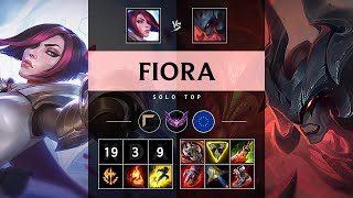 Fiora Top vs Aatrox Triple Kill Legendary  EUW Master Patch 1418 [upl. by Nnylatsyrc]