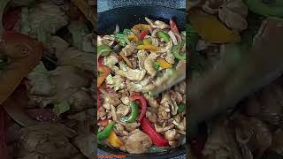 Delicious Black Pepper Chicken StirFry Quick and Easy shorts stirfryrecipe [upl. by Enilekcaj]