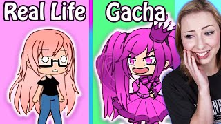 GACHA LIFE VS REAL LIFE [upl. by Amelia]