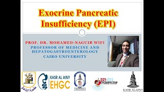 Exocrine Pancreatic Insufficiency  Prof MohamedNaguib Wifi [upl. by Seyer]