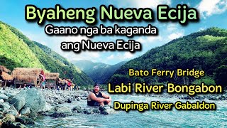 labi river bongabon  dupinga river gabaldon bato ferry bridge laur nueva ecija  dingalan [upl. by Justicz160]