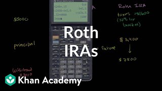 Roth IRAs  Finance amp Capital Markets  Khan Academy [upl. by Jenks]