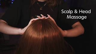 ASMR Scalp amp Head Massage  Hair Play No Talking [upl. by Rajiv]