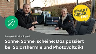 Warmes Wasser helles Licht Solarthermie und Photovoltaik einfach erklärt [upl. by Nodearb]