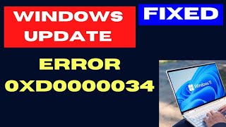 Windows Update Error Code 0xd0000034 on Windows 11 Fixed [upl. by Kumagai]