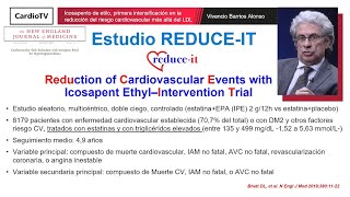 Icosapento de etilo primera intensificación en la reducción del riesgo CV más allá del LDL [upl. by Ellehcem576]