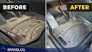 How To Clean Car Floor Mats  StepbyStep Tutorial [upl. by Yendyc]