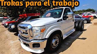 Nissanes estaquitas cuadradas np300 doble cabina Ford f350 y mas trokas desde 125 mil pesos [upl. by Ojela]