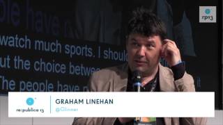 republica 2013  Graham Linehan Johnny Haeusler  Comic Misunderstanding [upl. by Rillis]