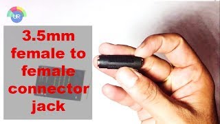 35mm female to female connector jack [upl. by Jonna945]