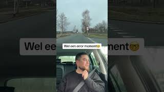 Ga je nie nog een keer maken✋🏽🚗 rijles rijlessen rijschool rijbewijs rijexamen fy fyp [upl. by Nikolaos]