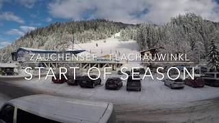 SKI ZAUCHENSEE FLACHAUWINKL Start of Season [upl. by Brighton247]