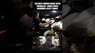 HOW TO PLAY “PAINKILLER” DRUM INTRO  JUDAS PRIEST  SCOTT TRAVIS [upl. by Werd119]