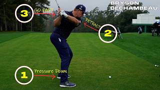 Start Your Downswing Like This For Max Hand and Arm Speed Like Bryson [upl. by Combs]