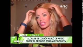 Alcalde de Colbún habló de nuevo sobre el episodio con Sandy Boquita [upl. by Zelda]