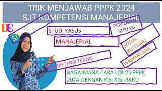 Begini cara menjawab soal manajerial PPPK 2024 Guru [upl. by Colvin]